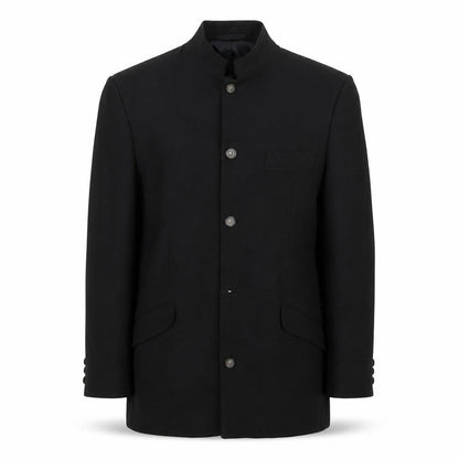 Stone Bridge Mens Black   Jacket Suit Size 38