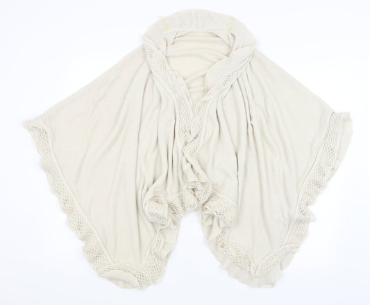 Womens UK Size One Size Matalan Beige Shrug Jumper