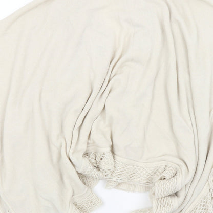 Womens UK Size One Size Matalan Beige Shrug Jumper