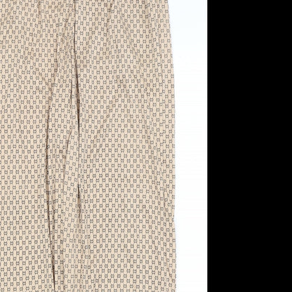 Le Tyna Womens Brown   Trousers  Size M L27 in