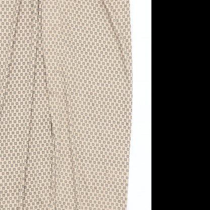 Le Tyna Womens Brown   Trousers  Size M L27 in