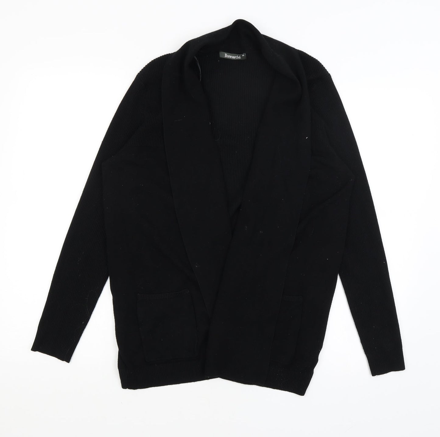 Womens UK Size M Bonmarche Black Cardigan Jumper