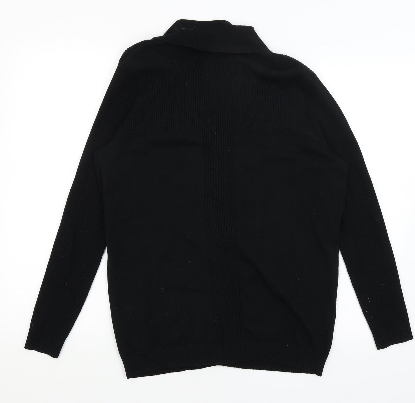 Womens UK Size M Bonmarche Black Cardigan Jumper