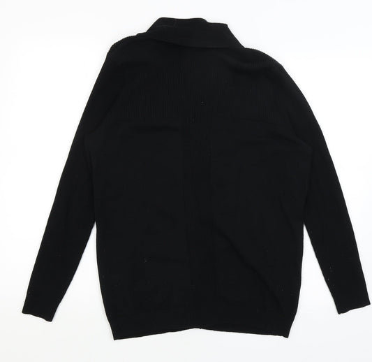 Womens UK Size M Bonmarche Black Cardigan Jumper