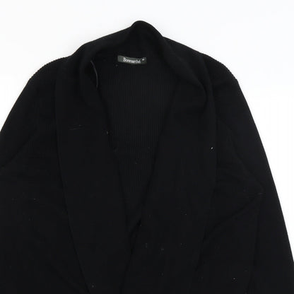 Womens UK Size M Bonmarche Black Cardigan Jumper