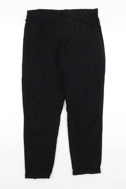 Tezenis Womens Black   Cropped Trousers Size S L22.5 in