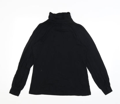 Womens UK Size 14 M&S Black Basic T-Shirt