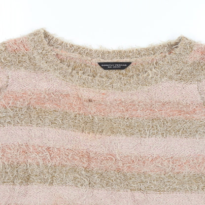 Womens UK Size 16 Dorothy Perkins Brown Pullover Jumper