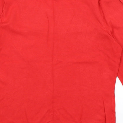 HIJKLM Womens Red   Pullover Jumper Size L