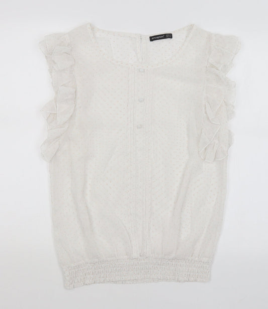Atmosphere Womens White   Basic Blouse Size 14