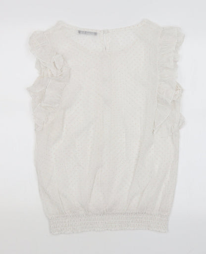 Atmosphere Womens White   Basic Blouse Size 14