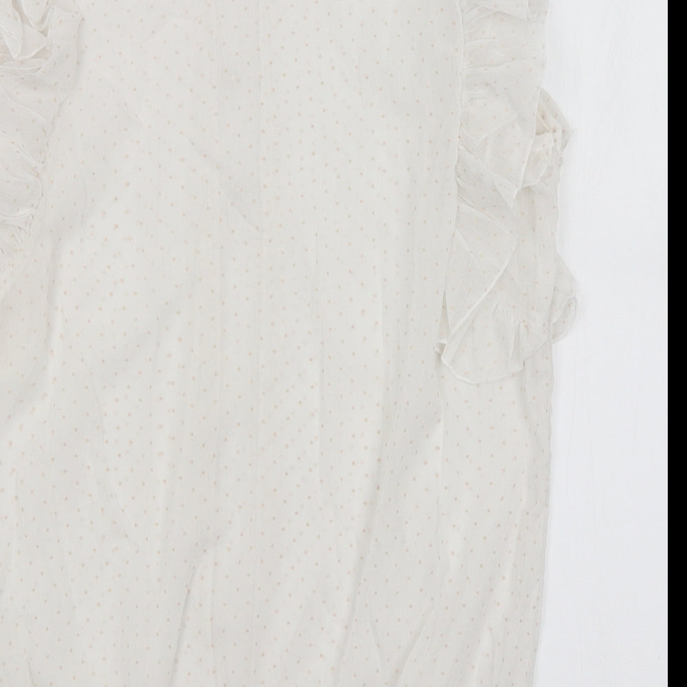 Atmosphere Womens White   Basic Blouse Size 14