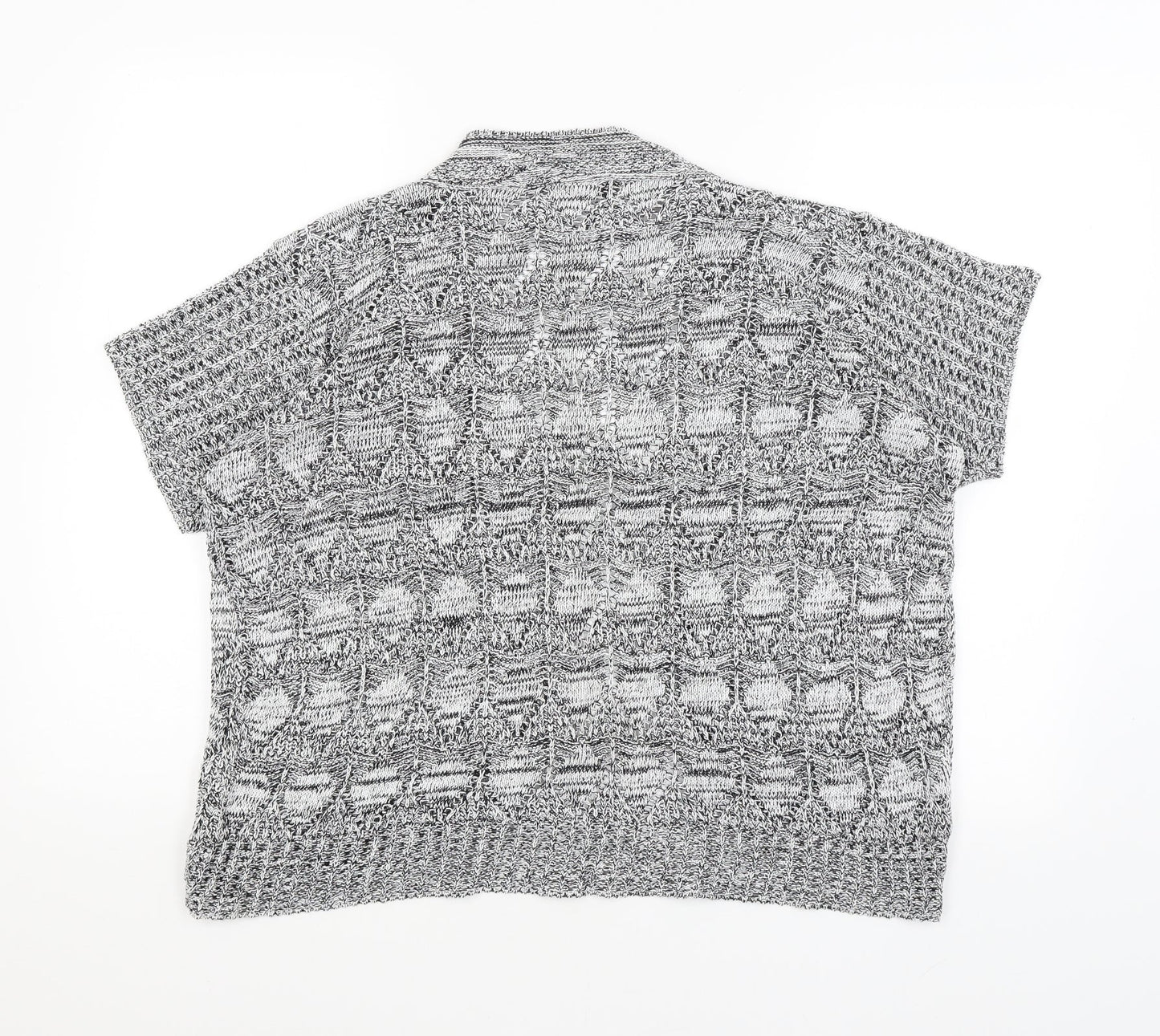 Womens UK Size L Pulse Grey Cardigan Jumper