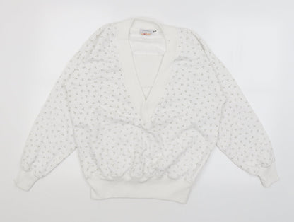 Eaton Select Womens White   Pullover Jumper Size M