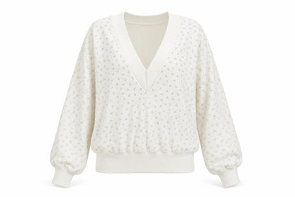 Eaton Select Womens White   Pullover Jumper Size M