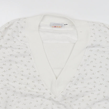 Eaton Select Womens White   Pullover Jumper Size M