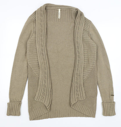 Womens UK Size S Pepe Jeans Brown Cardigan Jumper