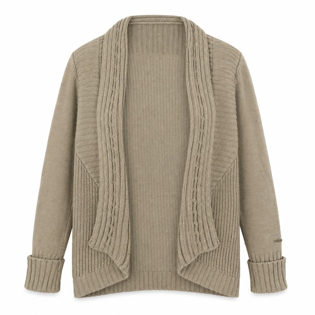Womens UK Size S Pepe Jeans Brown Cardigan Jumper