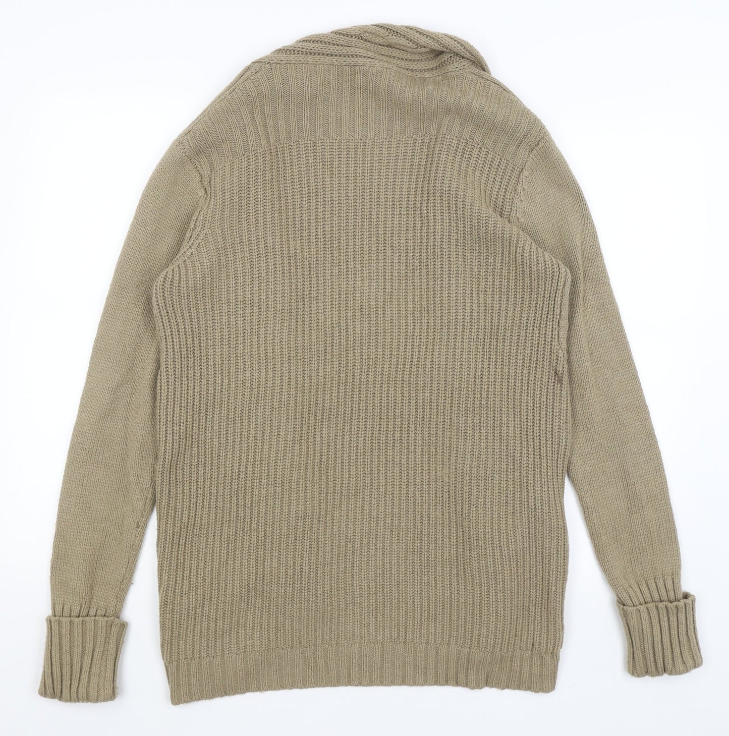 Womens UK Size S Pepe Jeans Brown Cardigan Jumper