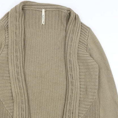 Womens UK Size S Pepe Jeans Brown Cardigan Jumper