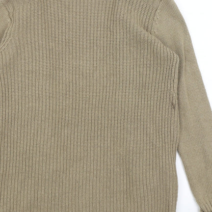 Womens UK Size S Pepe Jeans Brown Cardigan Jumper