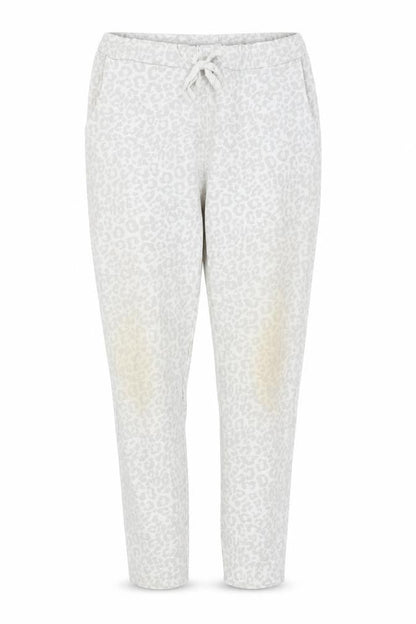 Womens UK Size S Moda Regular Fit  White Trousers
