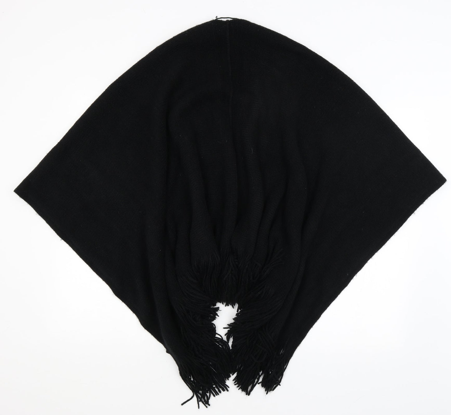 Womens UK Size One Size Preworn Black Shrug Jumper