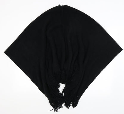 Womens UK Size One Size Preworn Black Shrug Jumper