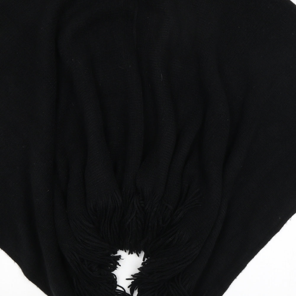 Womens UK Size One Size Preworn Black Shrug Jumper