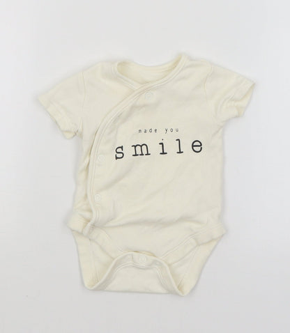 George Baby Ivory   Romper One-Piece Size 6-9 Months  - Made You Smile