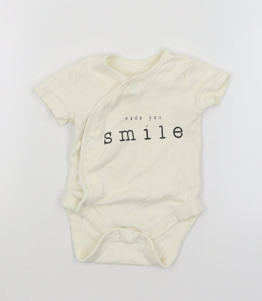George Baby Ivory   Romper One-Piece Size 6-9 Months  - Made You Smile