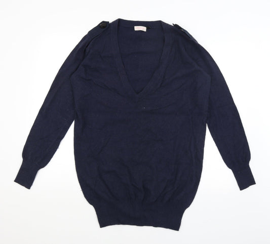 Gharani Strok Womens Blue   Pullover Jumper Size 12