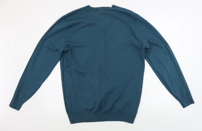 Aspen & Court  Mens Green   Pullover Jumper Size L