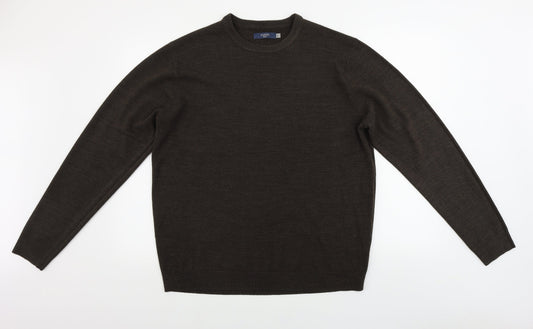 BHS  Mens Brown   Pullover Jumper Size L