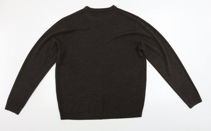 BHS  Mens Brown   Pullover Jumper Size L