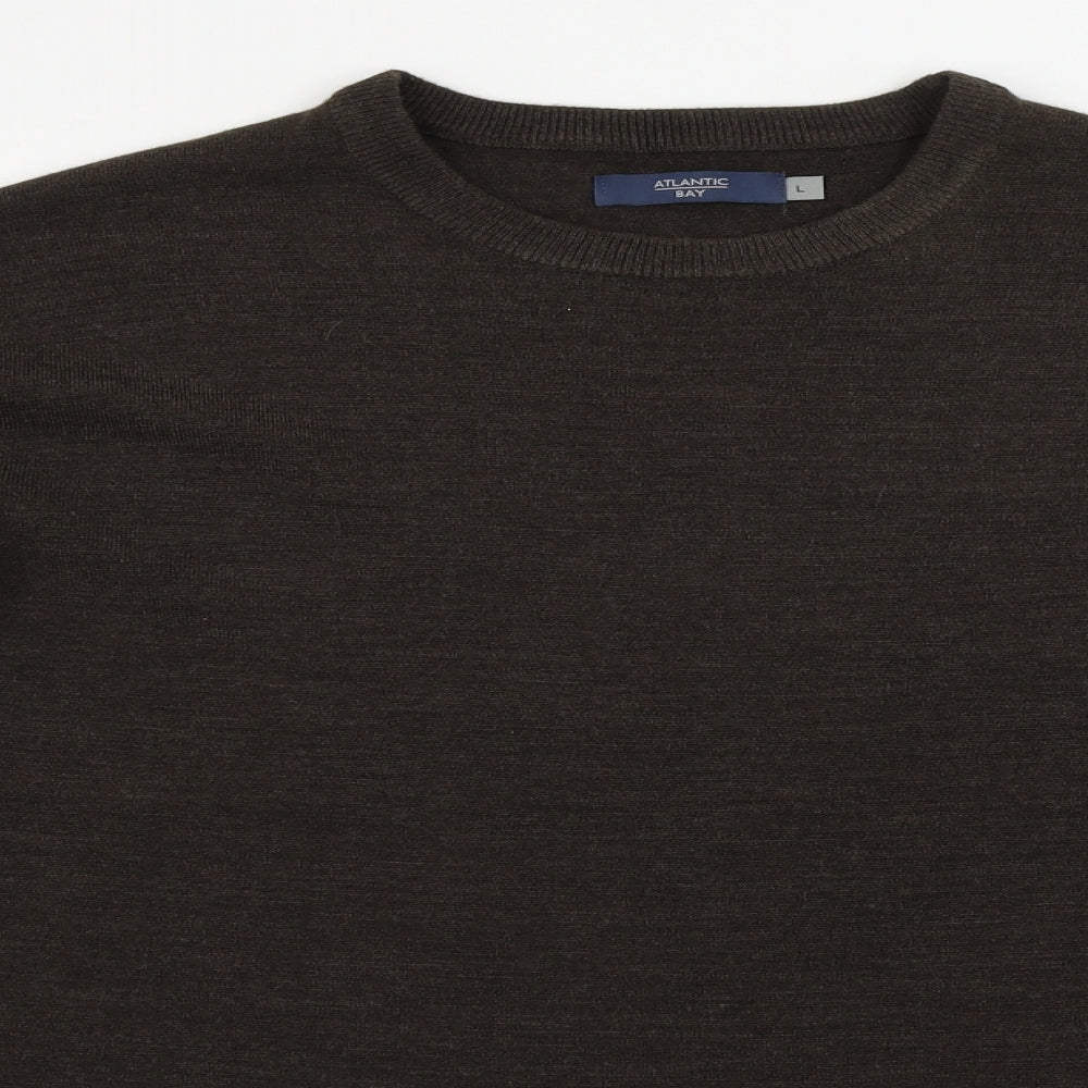 BHS  Mens Brown   Pullover Jumper Size L