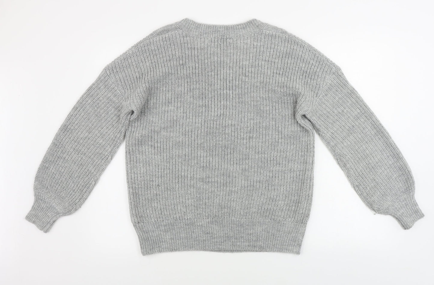 Womens UK Size 10 Very Grey Pullover Jumper