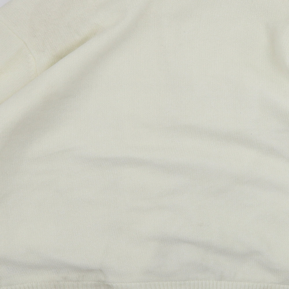 Womens UK Size XL Reflect Ivory Cardigan Jumper