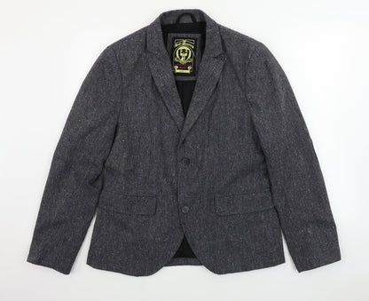 Mens UK Size L Red Herring Regular Grey Suit Jacket
