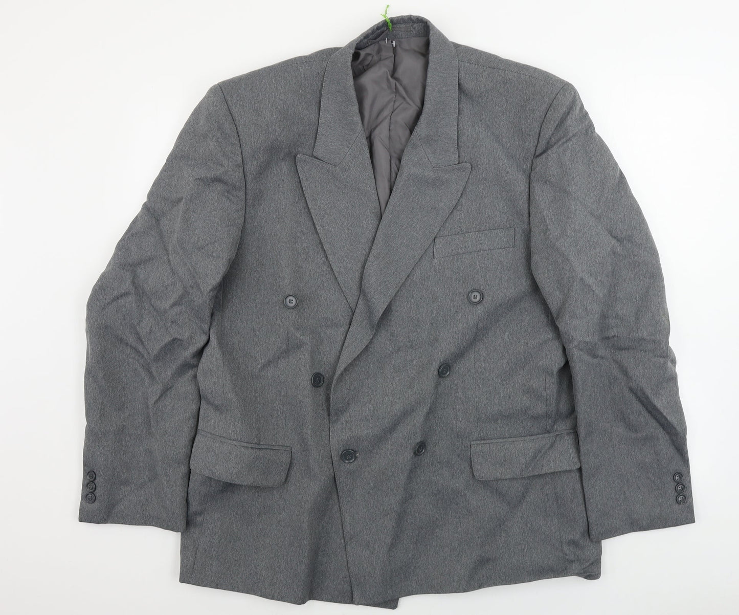 Mens UK Size 44 Classic Regular Grey Suit Jacket