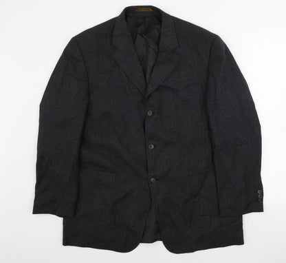 Mens UK Size 44 Marks and Spencer Regular Grey Suit Jacket