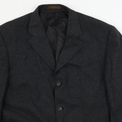 Mens UK Size 44 Marks and Spencer Regular Grey Suit Jacket