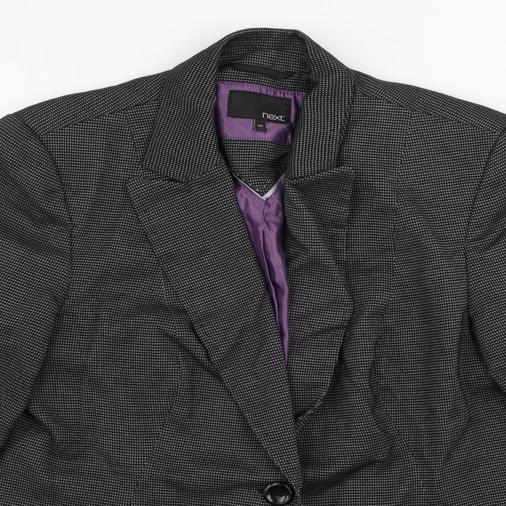 NEXT  Womens Grey   Jacket Blazer Size 16