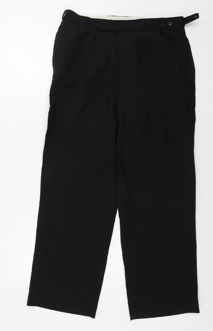 Preworn  Mens Black   Trousers  Size 32 in L27 in