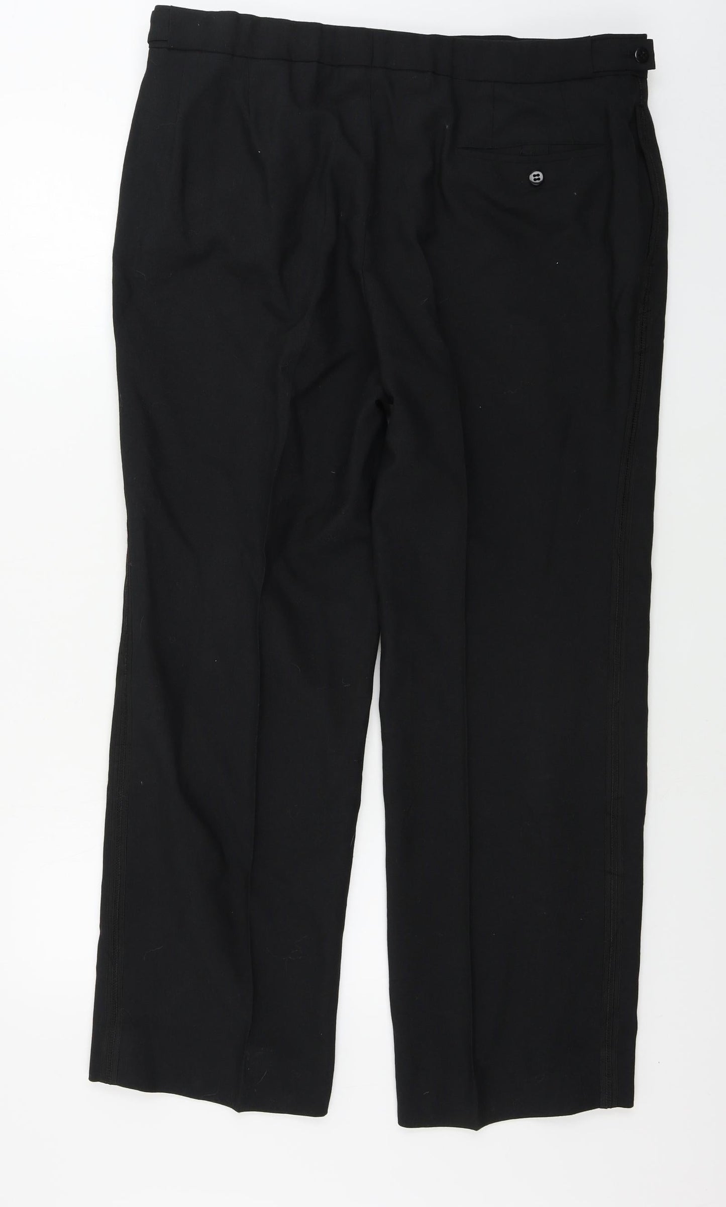 Womens UK Size 36 in Preworn Regular Fit  Black Trousers