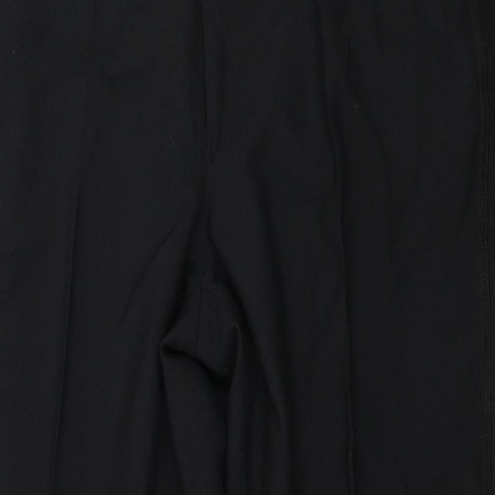 Womens UK Size 36 in Preworn Regular Fit  Black Trousers