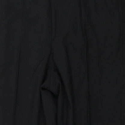 Womens UK Size 36 in Preworn Regular Fit  Black Trousers