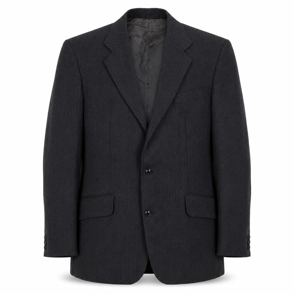 Mens UK Size 38 Preworn Regular Grey Suit Jacket