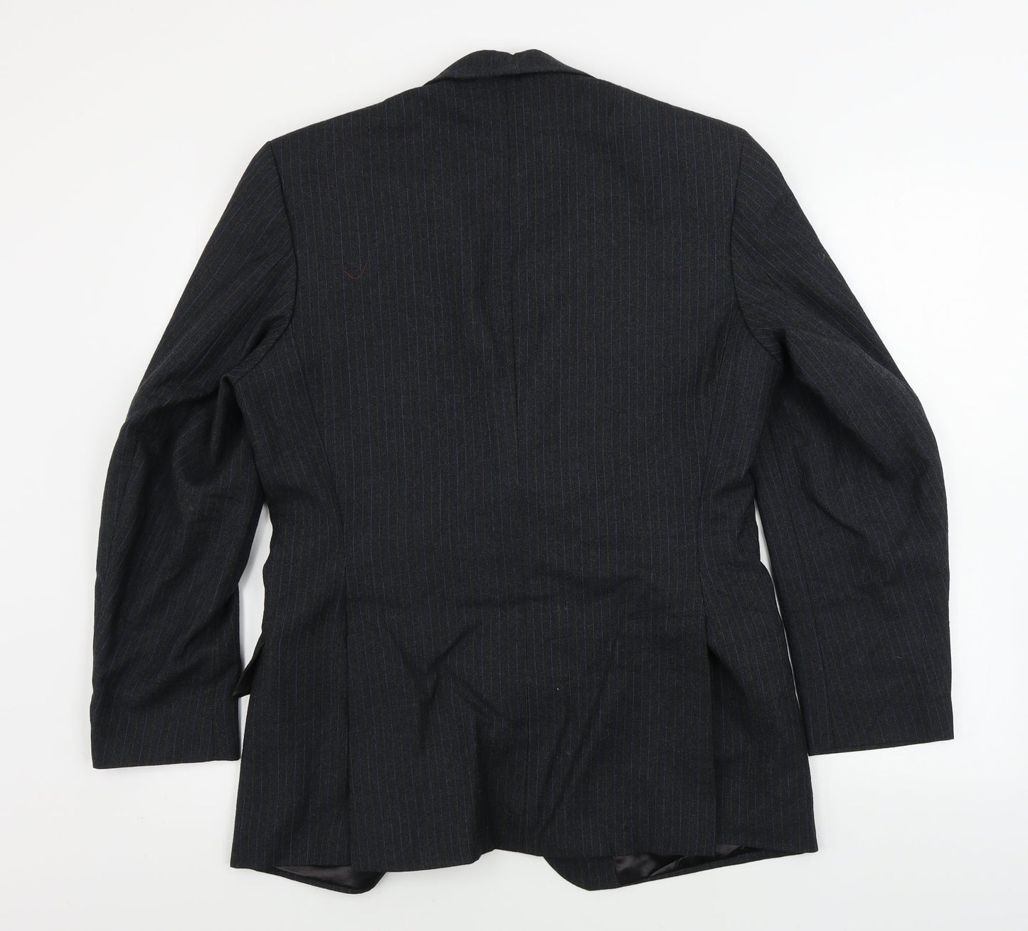 Mens UK Size 38 Preworn Regular Grey Suit Jacket