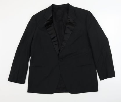 rossells Mens Black   Jacket Blazer Size 42